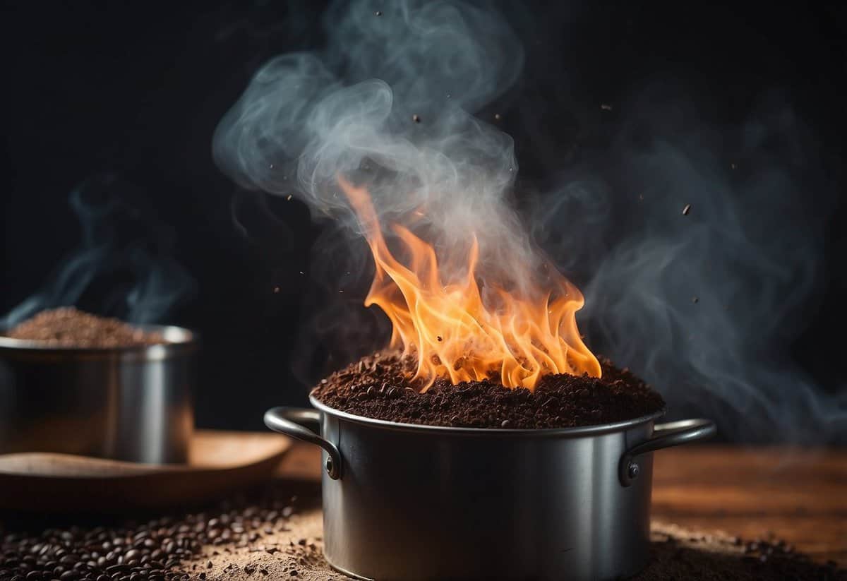 How to Burn Coffee Grounds to Keep Bugs Away: A Friendly DIY Guide