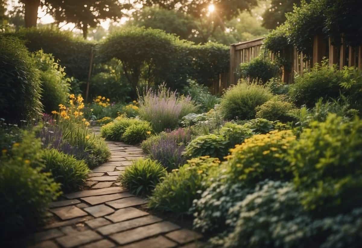 Lush garden with thriving plants, no weeds in sight. Cleaner air, healthier soil, and more vibrant ecosystem