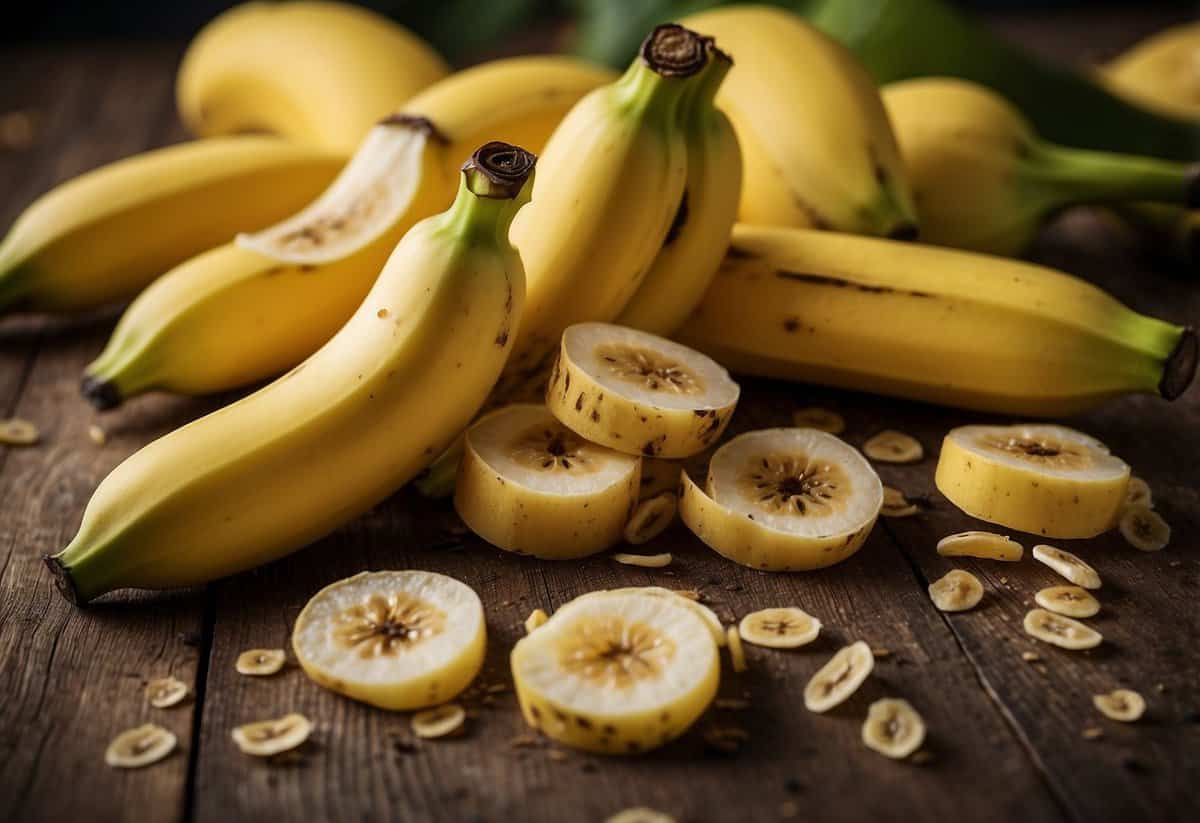 Banana peels as fertilizer create odor and attract pests. They also decompose slowly, releasing nutrients gradually