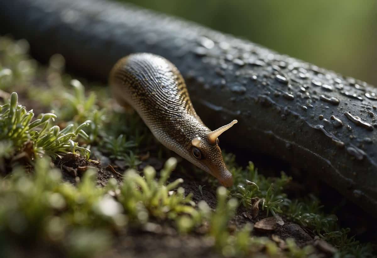 Slugs recoil from sharp, dry surfaces