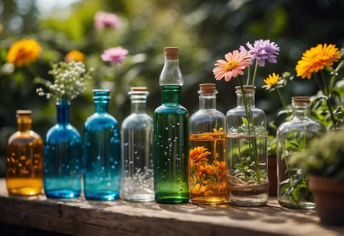 Outdoor Glass Bottle Garden Ideas: Creative and Eco-Friendly Designs