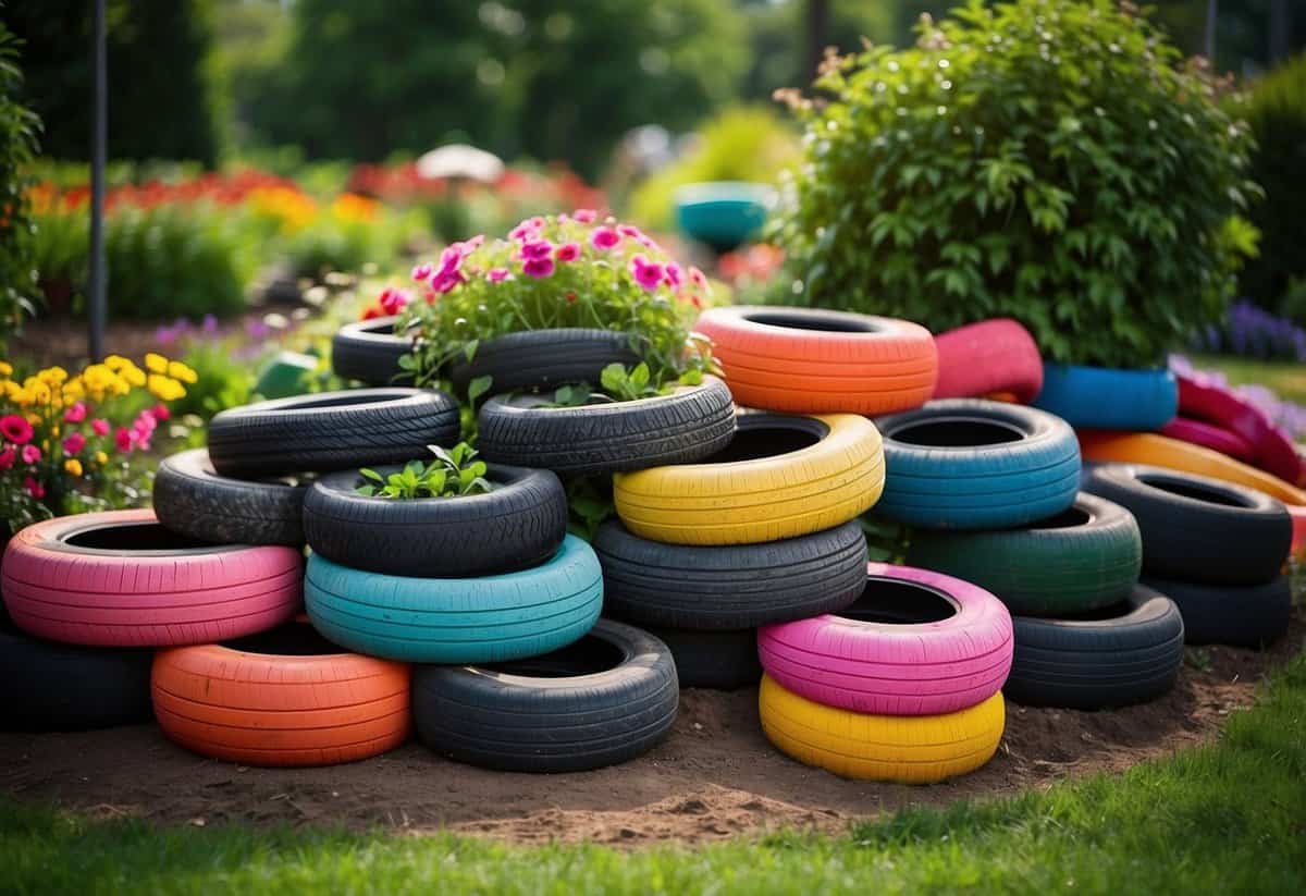 Tyre Garden Ideas: Fun and Creative Ways to Recycle Tyres