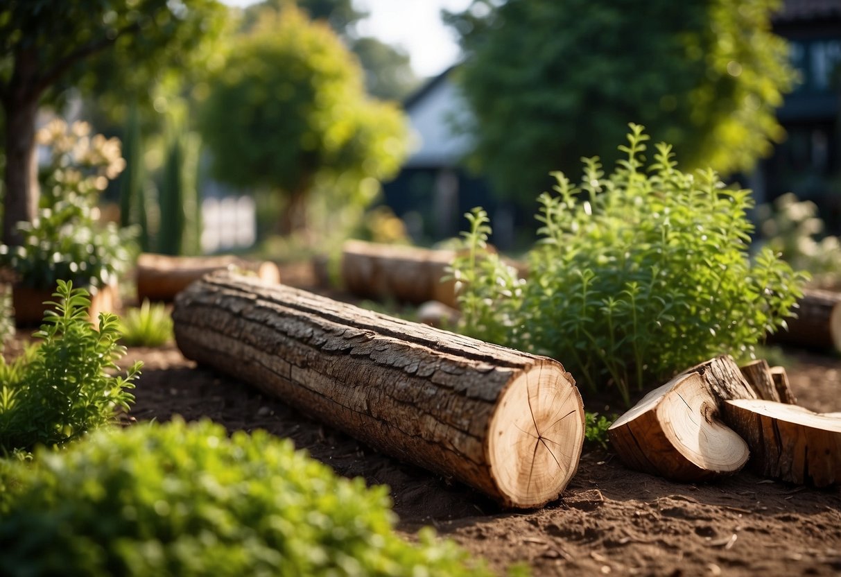 Garden Ideas Using Logs: Creative and Sustainable Projects