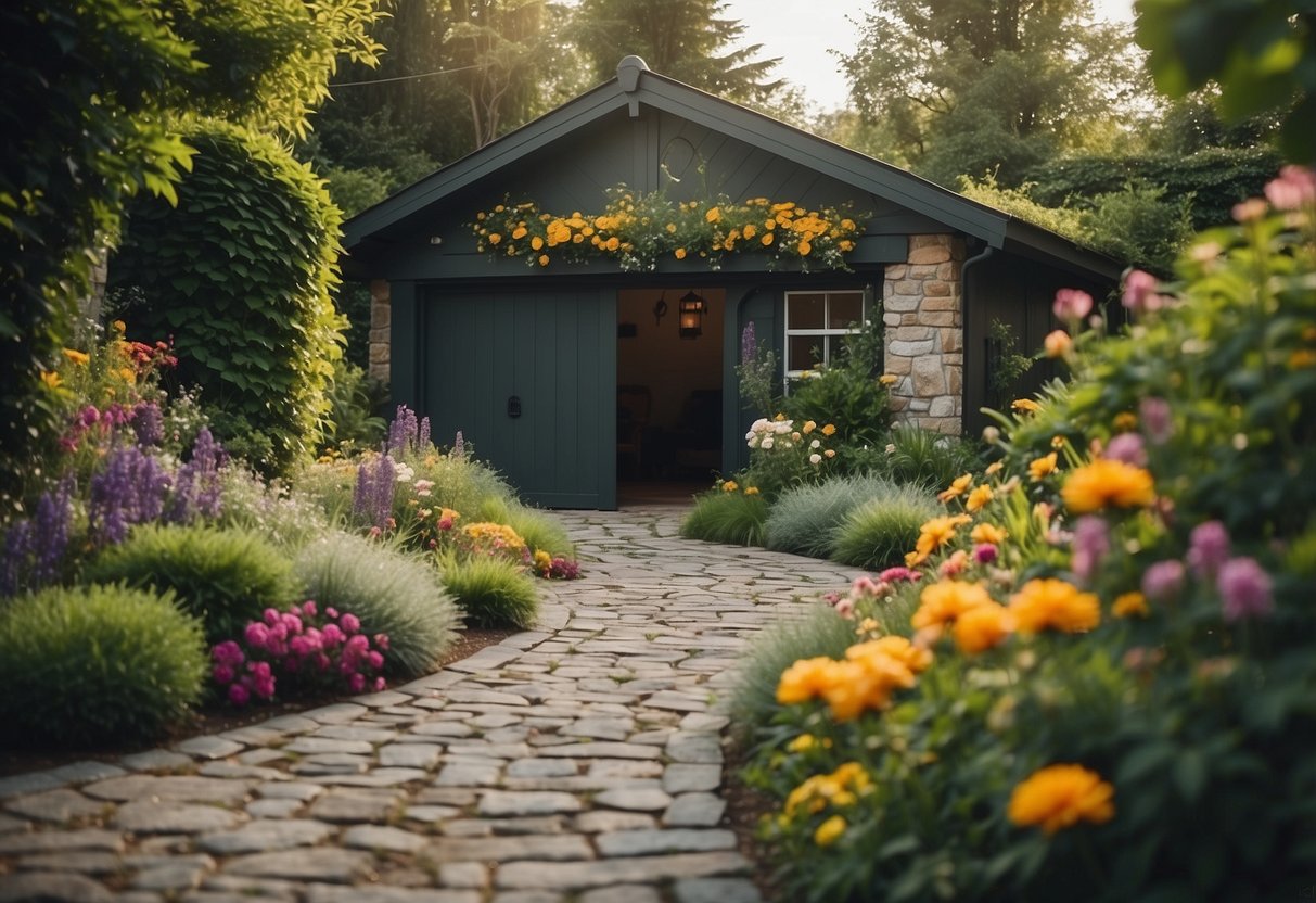 Garden Ideas Behind Garage: Transforming Hidden Spaces