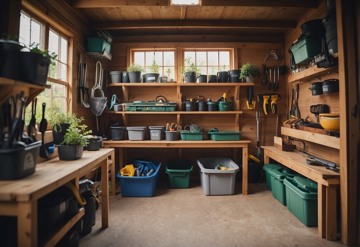 Garden Shed Organization Ideas: Simple Tips for a Clutter-Free Space