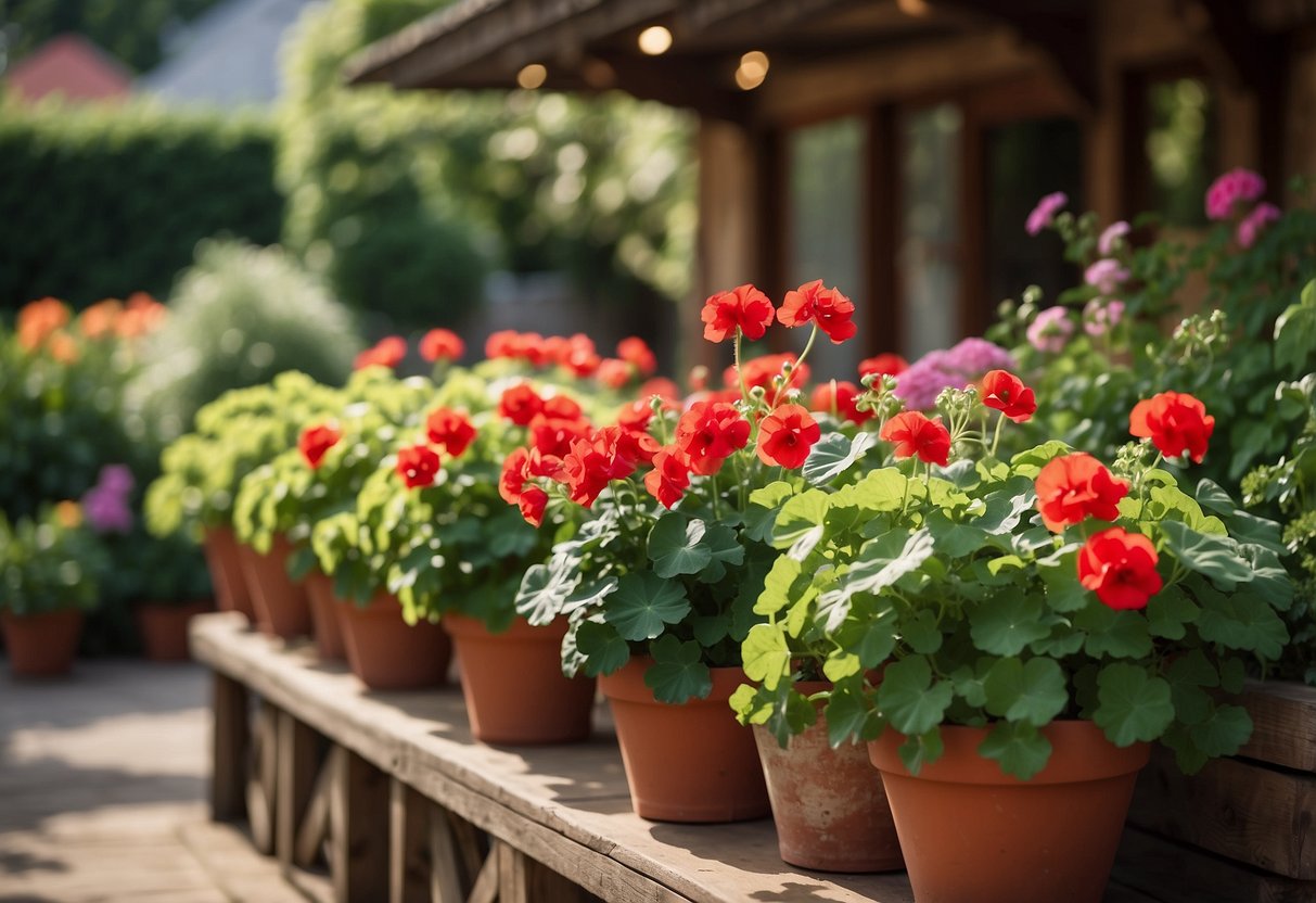 Geranium Garden Ideas: Brighten Your Yard with Colorful Blooms