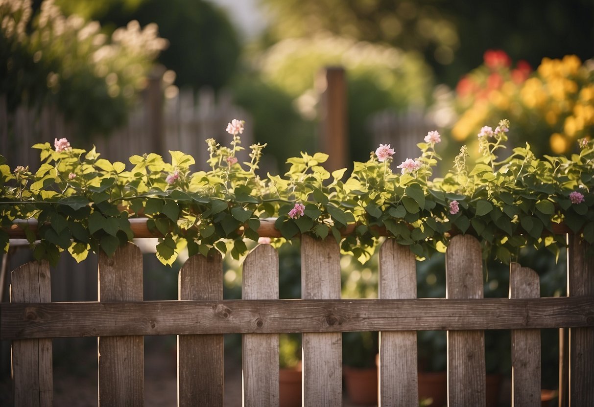 Rustic Garden Fence Ideas: Charming Designs for an Inviting Outdoor Space