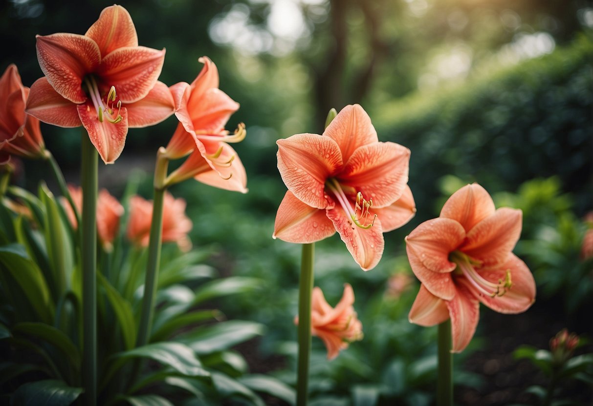 Amaryllis Garden Ideas: Beautiful Blooms All Year