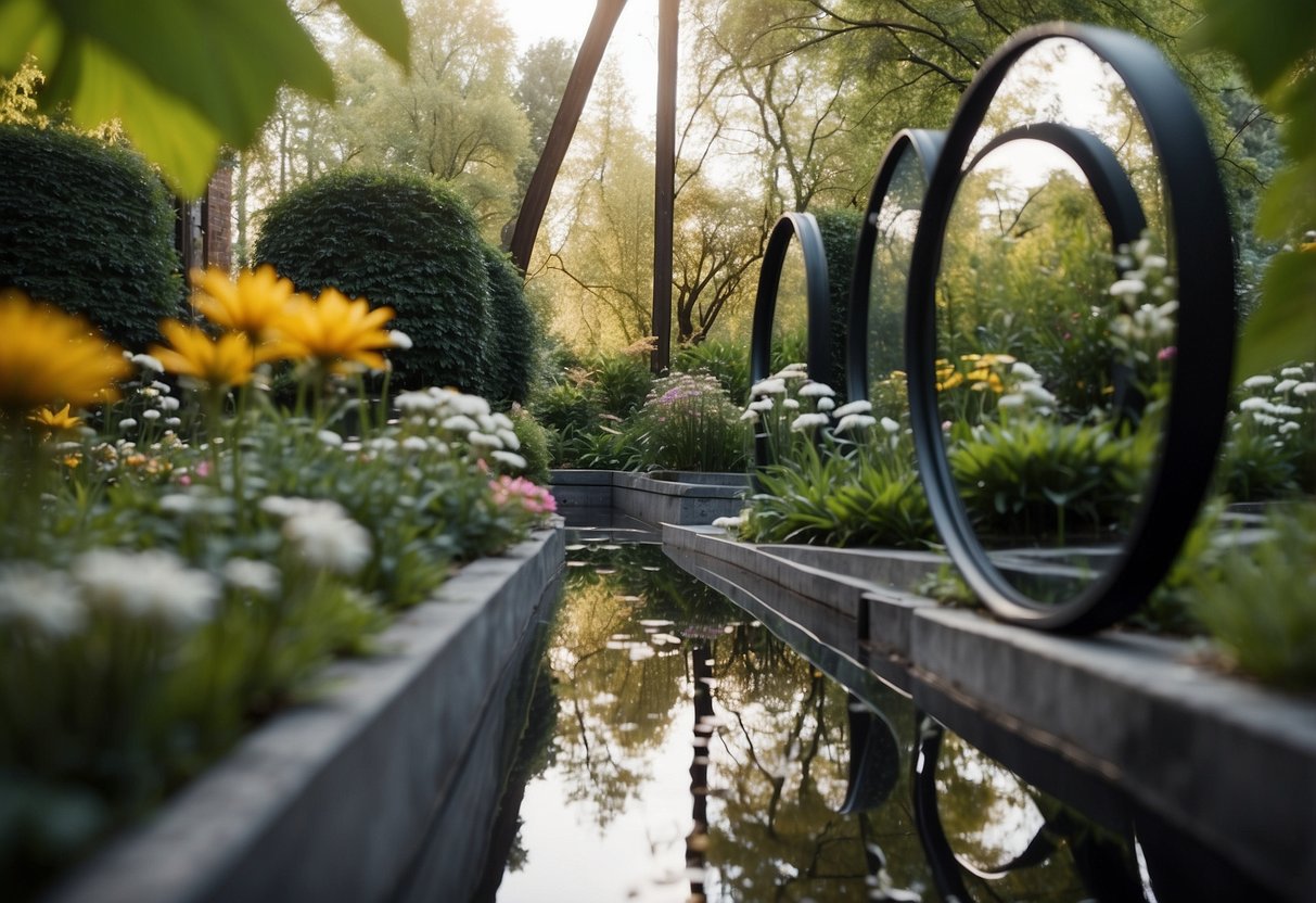 Illusion Garden Mirror Ideas to Transform Your Outdoor Space