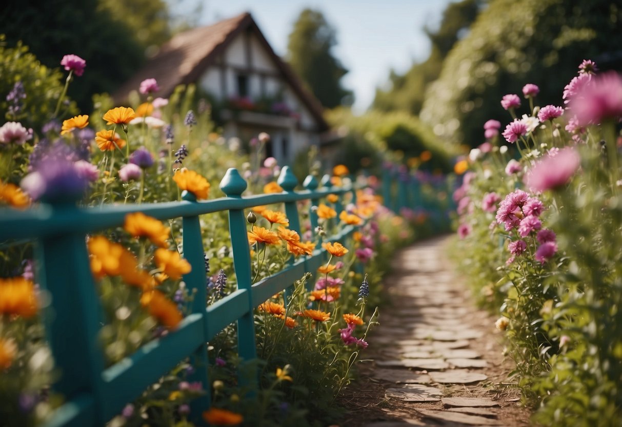 Garden Fence Mural Ideas: Brighten Your Outdoor Space