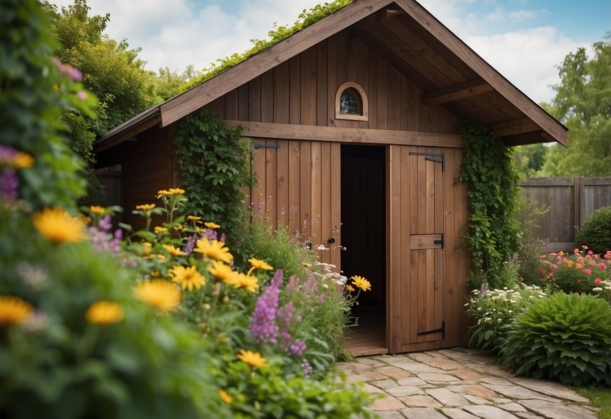 Garden Ideas to Hide Shed: Creative and Stylish Solutions