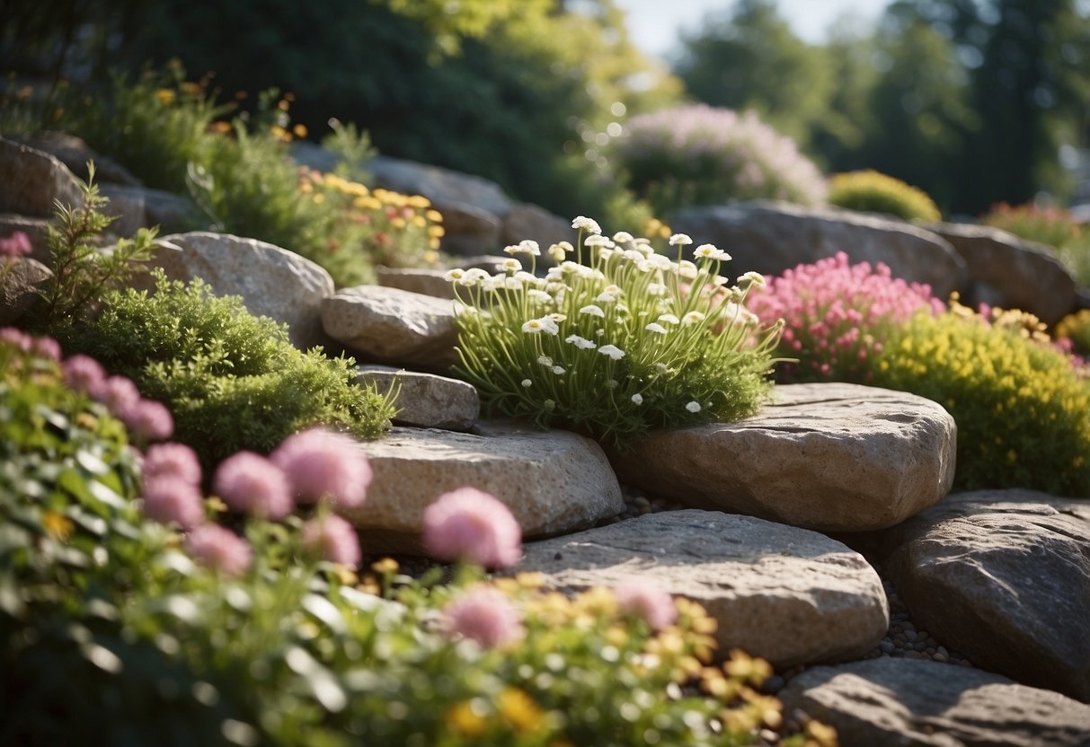 Rock Garden Ideas on a Slope: Transform Your Hilly Yard