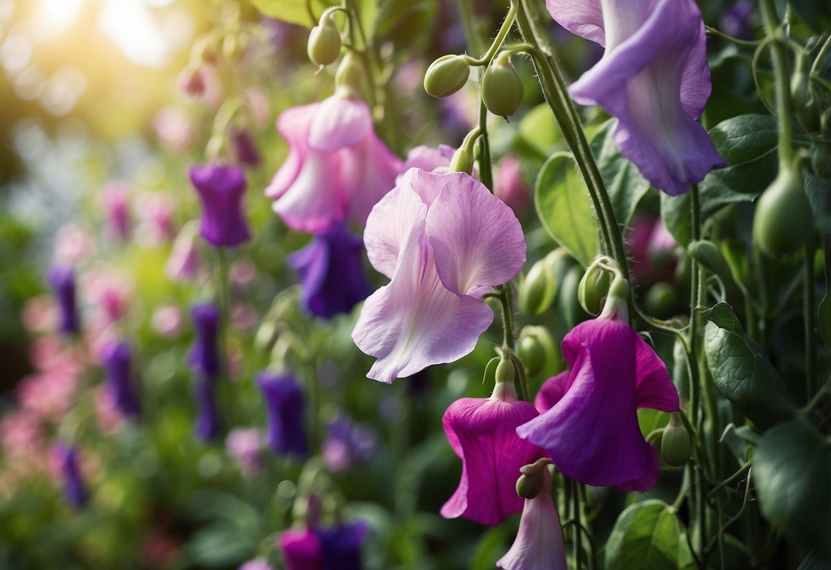 Sweet Pea Garden Ideas: Create a Colorful Blooms Paradise