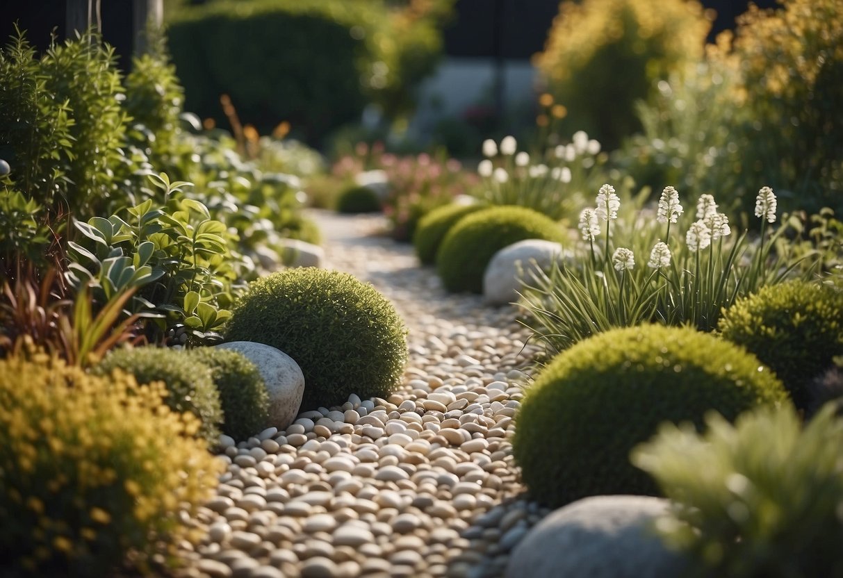 Garden Ideas with White Pebbles: Simple and Elegant Transformations