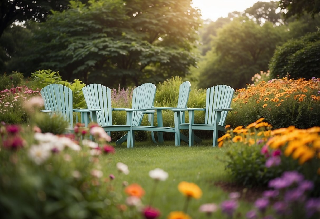 Garden Chairs Ideas: Creative Seating Solutions for Your Outdoor Space