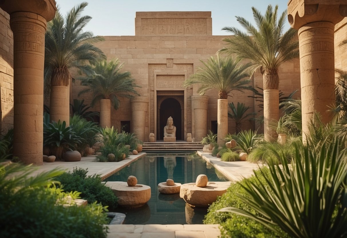 Egyptian Garden Ideas: Transform Your Backyard into an Oasis