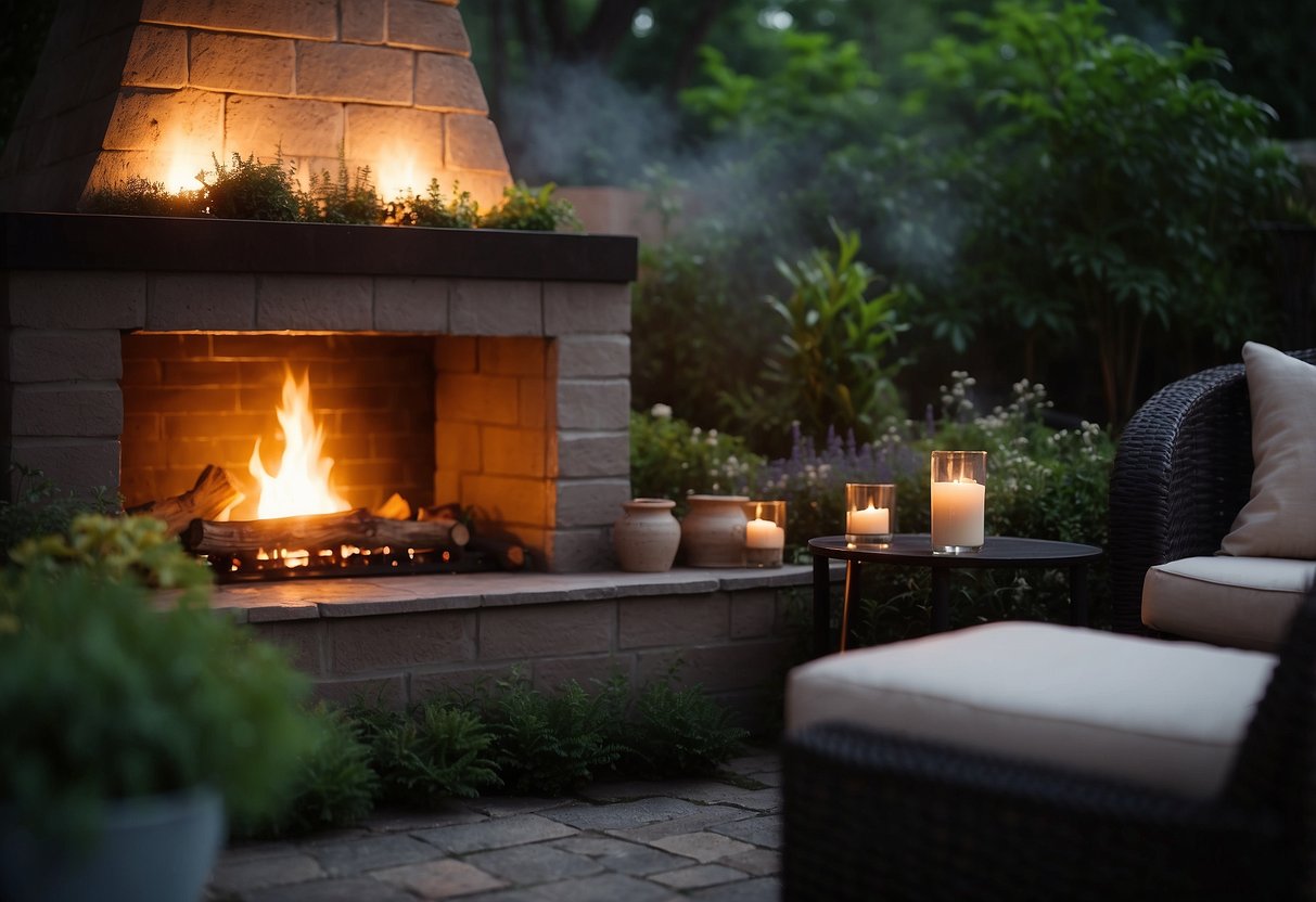 Garden Fireplace Ideas: Cozy and Creative Outdoor Spaces