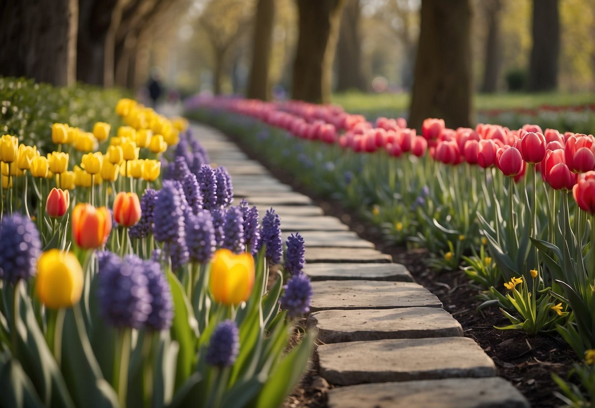 Front Yard Spring Flower Garden Ideas: Brighten Your Home