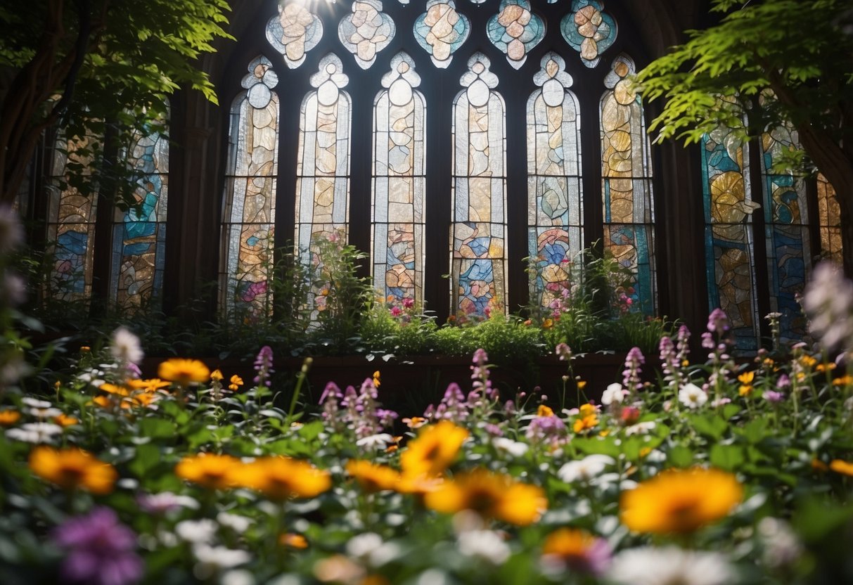 Stained Glass Garden Ideas: Brighten Your Outdoor Space