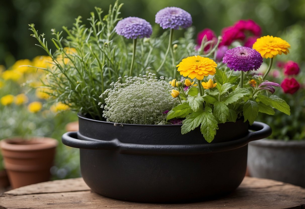 Cast Iron Pot Garden Ideas: Creative Ways to Spice Up Your Garden