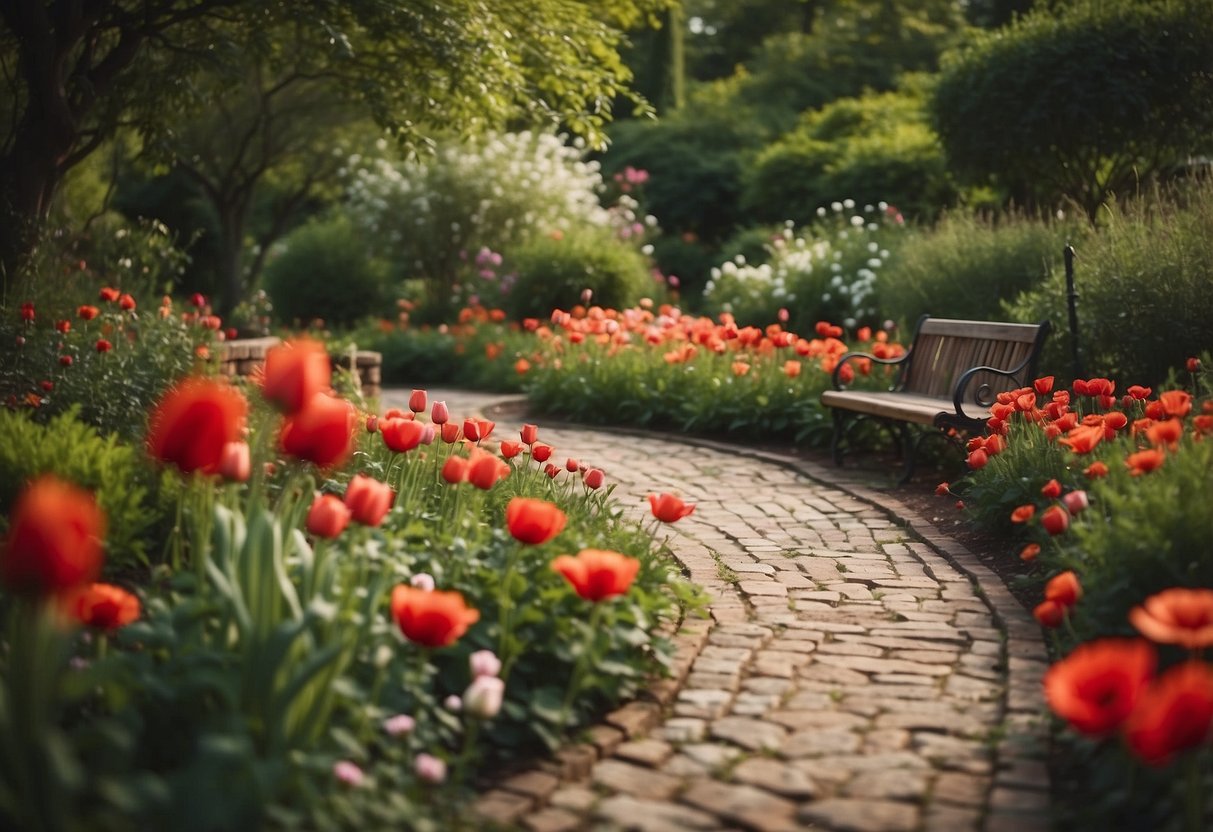 Red Garden Ideas: Vibrant Inspirations for Your Backyard