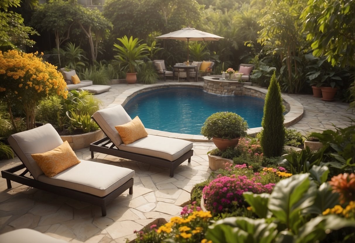 Two-Level Garden Ideas with Pool: Transform Your Outdoor Space