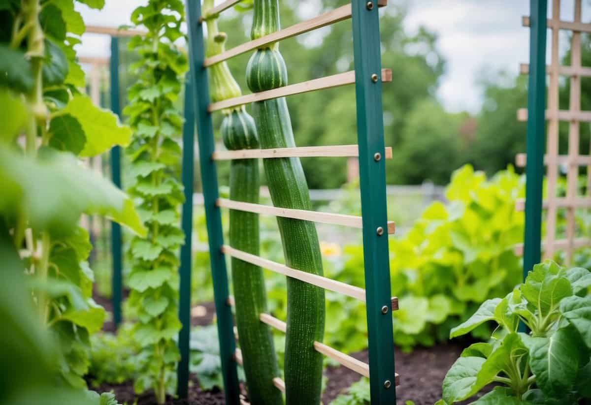 Growing Zucchini Vertically: Gardening Tips for Small Spaces