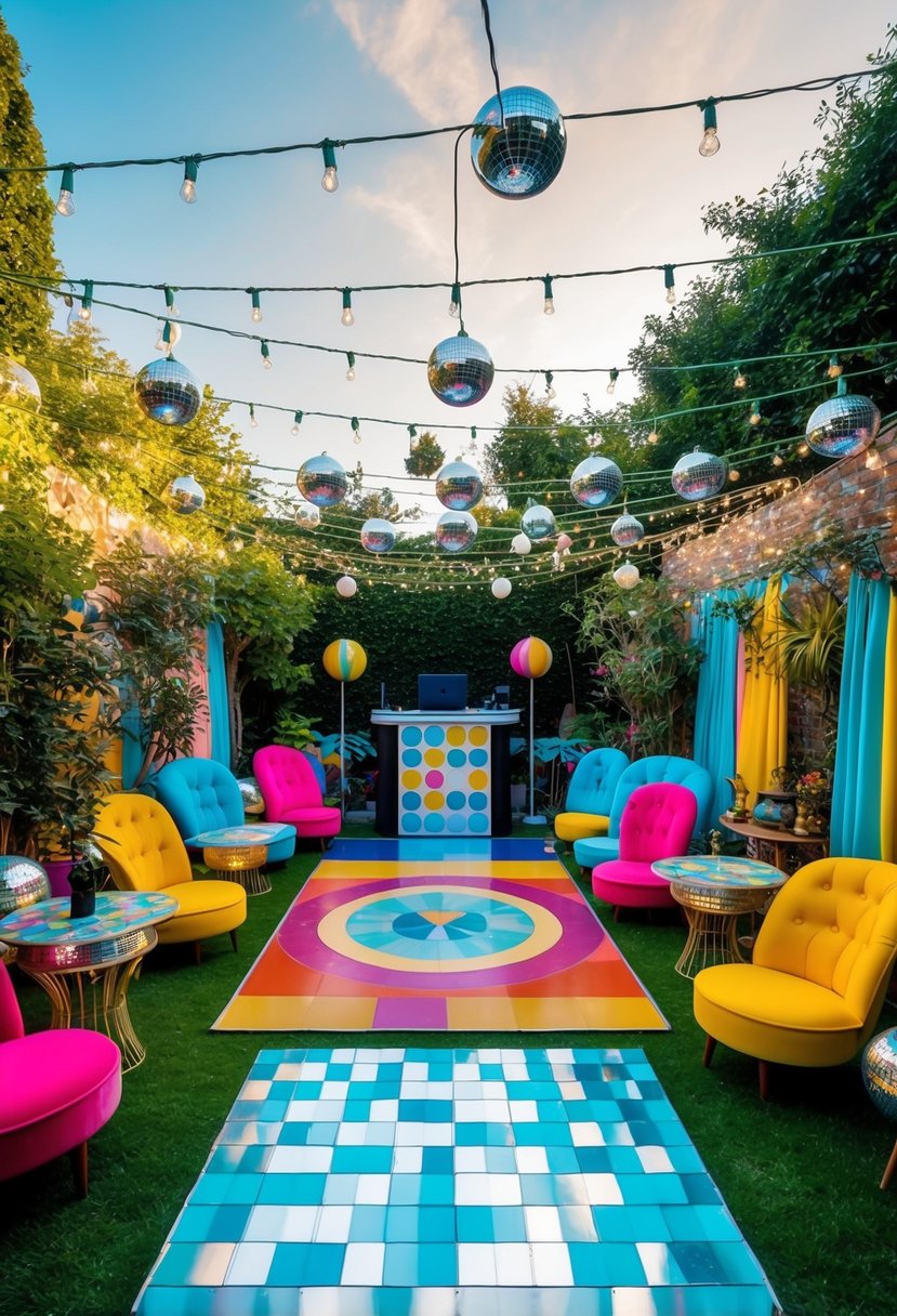 70s Themed Garden Party Wedding Ideas for a Fun and Unique Celebration 70s Themed Garden Party Wedding Ideas for a Fun and Unique Celebration