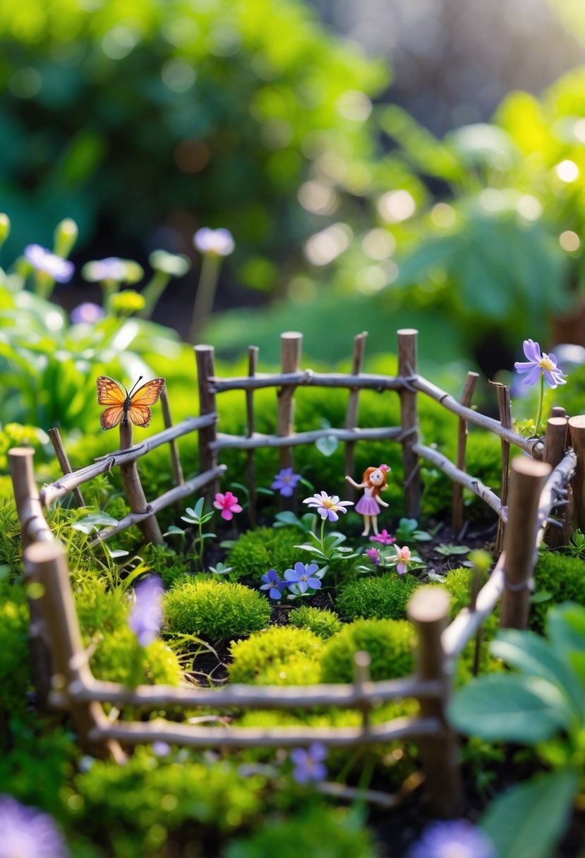 Simple Fairy Garden Fencing Ideas to Brighten Your Miniature Outdoor Space Simple Fairy Garden Fencing Ideas to Brighten Your Miniature Outdoor Space