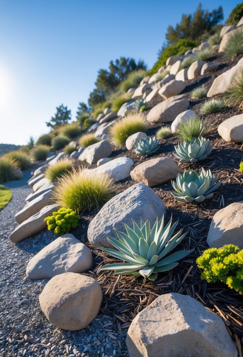 Low Maintenance Rock Garden Ideas On A Slope 25 Easy and Beautiful Designs Low Maintenance Rock Garden Ideas On A Slope 25 Easy and Beautiful Designs