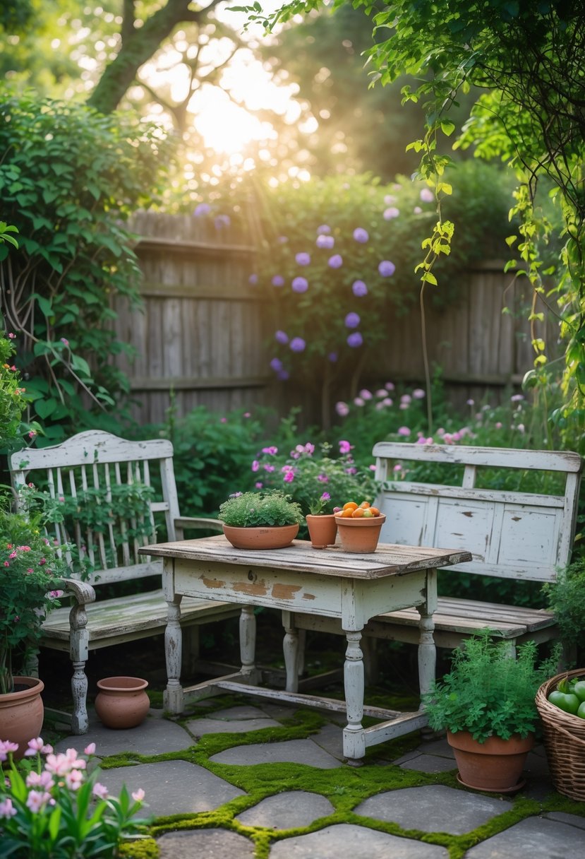 Rustic Old Furniture Garden Ideas: 25 Charming Ways to Upcycle and Decorate Rustic Old Furniture Garden Ideas: 25 Charming Ways to Upcycle and Decorate
