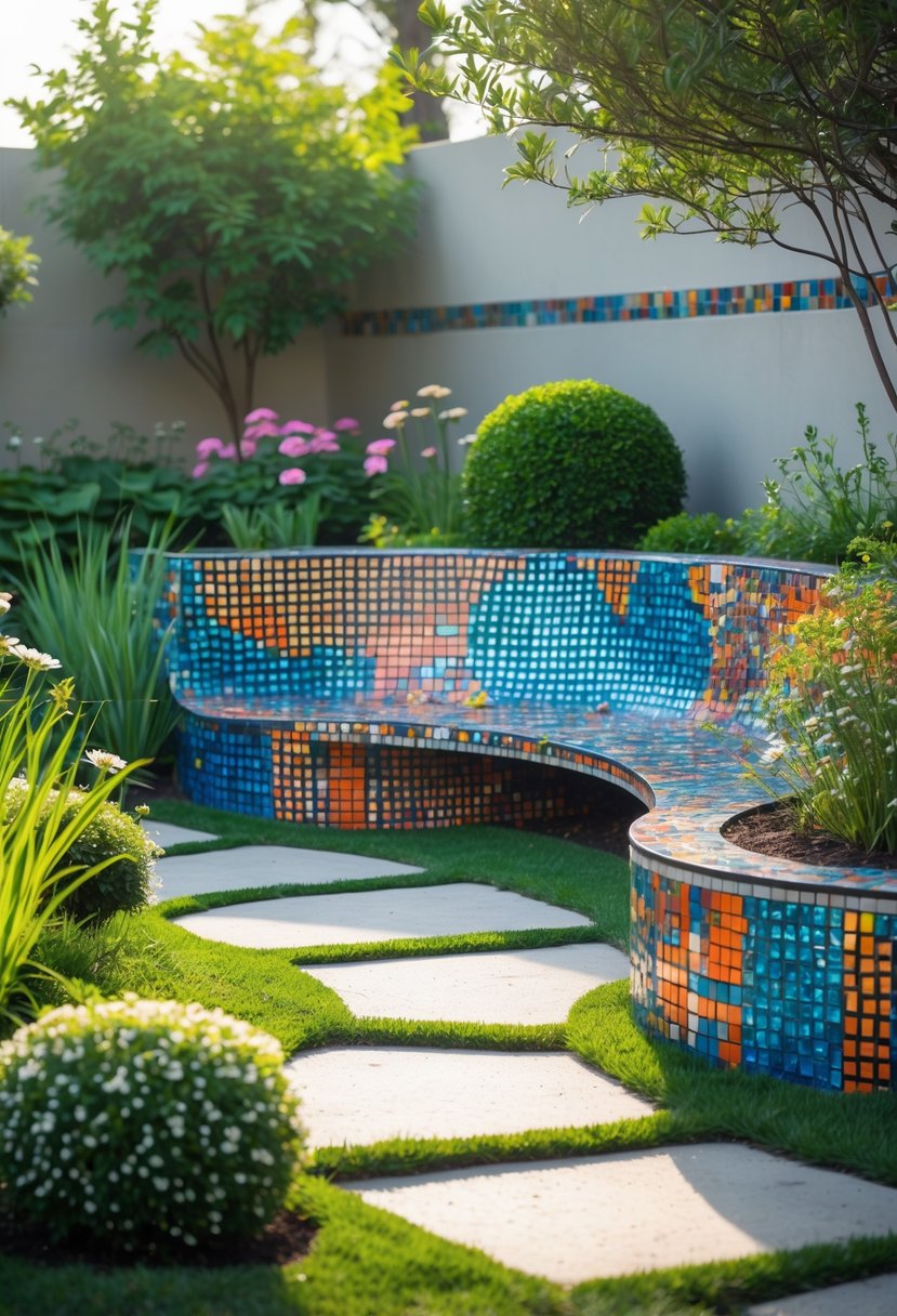 Modern Mosaic Garden Ideas: 25 Creative Ways to Brighten Your Outdoor Space Modern Mosaic Garden Ideas: 25 Creative Ways to Brighten Your Outdoor Space