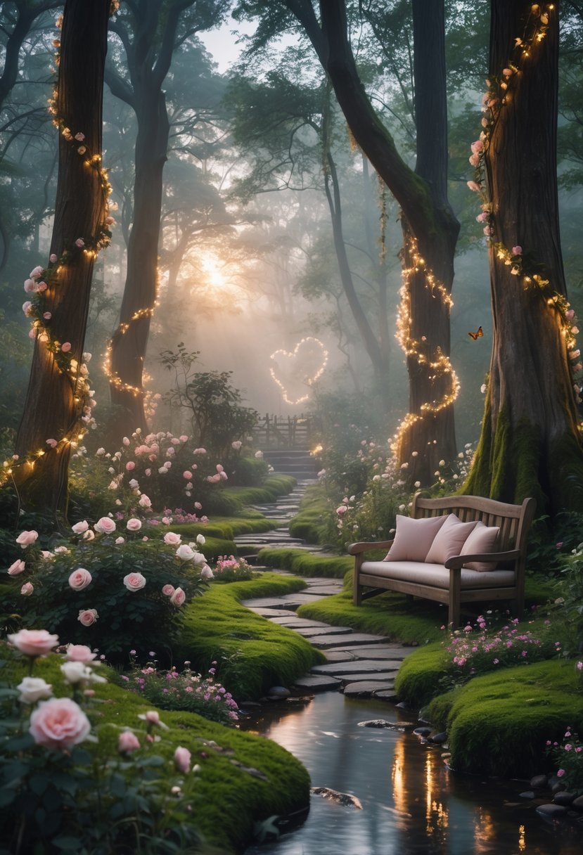 Romantic Enchanted Forest Garden Ideas for Creating Magical Outdoor Spaces Romantic Enchanted Forest Garden Ideas for Creating Magical Outdoor Spaces